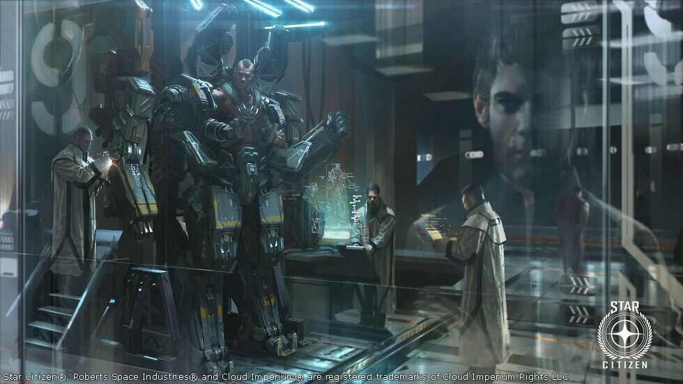 Star Citizen Titan Suit Concept Art