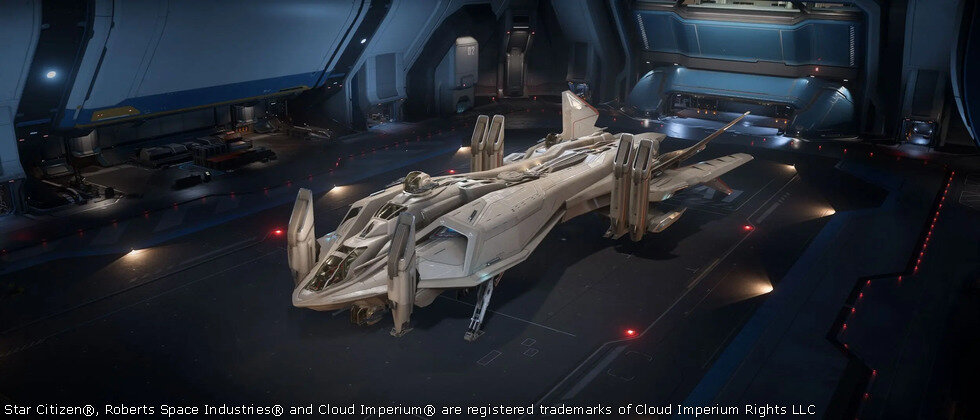 Star Citizen Aegis Retaliator Calico Paint