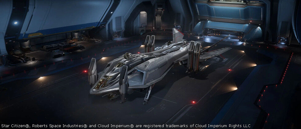 Star Citizen Aegis Retaliator Default Paint
