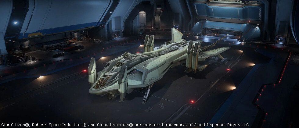 Star Citizen Aegis Retaliator Underbrush Paint