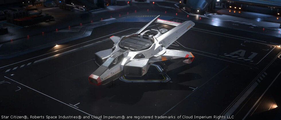 Star Citizen Anvil F7C hornet Mk I Ironheart Paint