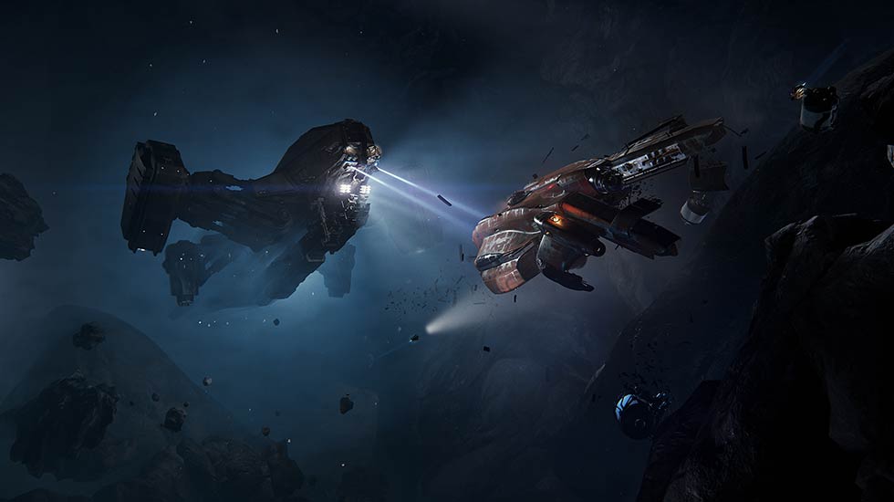 Star Citizen Aegis Reclaimer en Action