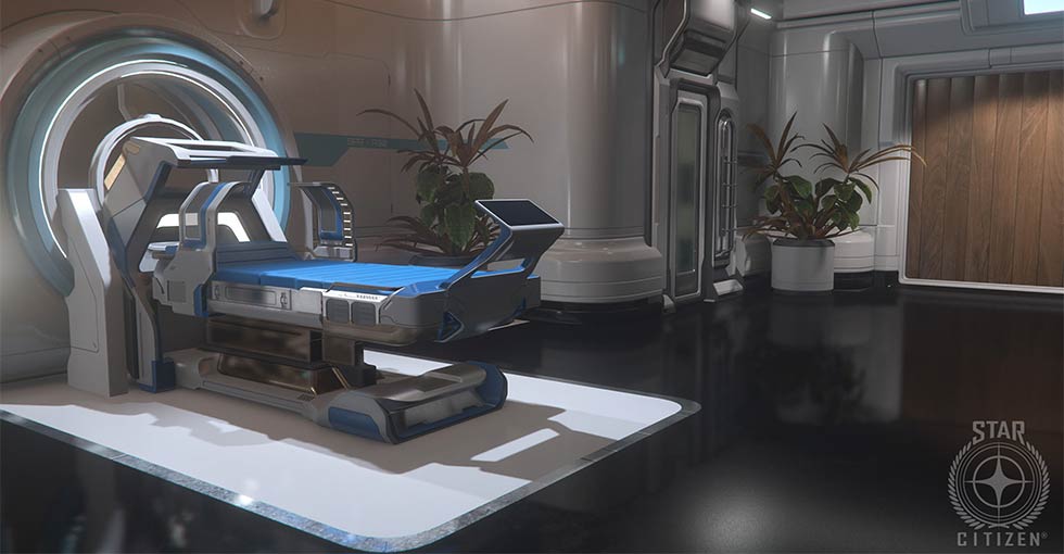 Star Citizen Bed Hospital