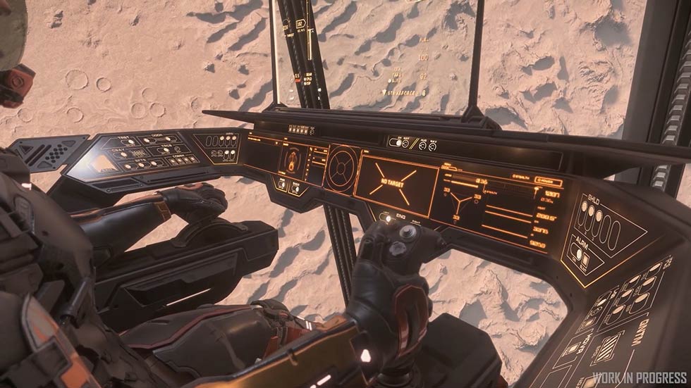 Star Citizen CNOU Nomad Cockpit