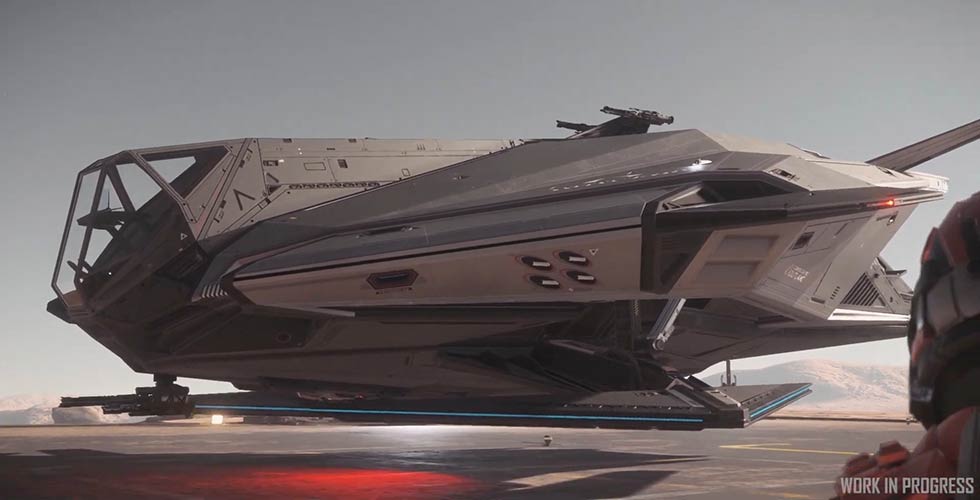 Star Citizen CNOU Nomad Landing