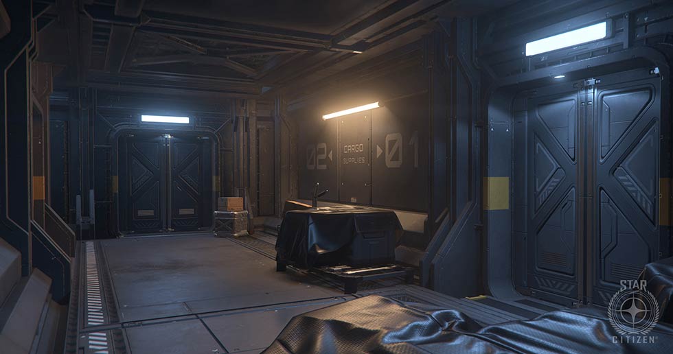 Star Citizen Cargo Shop Lighting Pass