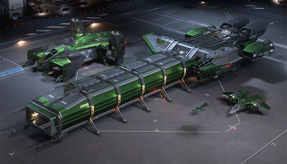 Star Citizen Drake Ghoulish Green Pack