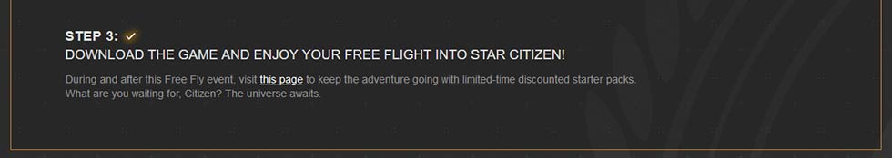 Star Citizen Foundation Festival 2022, Free Fly :Etape 3