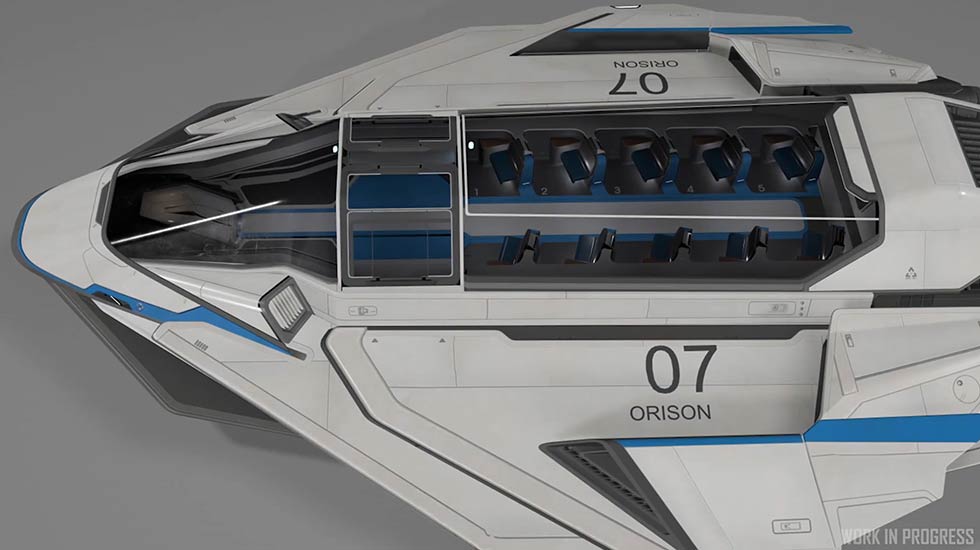 Star Citizen ISC Orison Shuttle