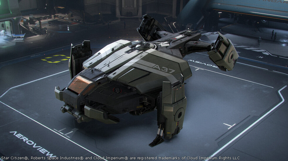 Star Citizen Anvil Legionnaire Default Paint