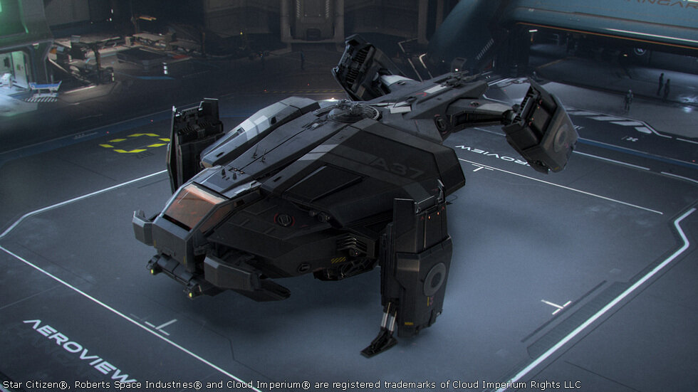 Star Citizen Anvil Legionnaire Shadow Strike Paint