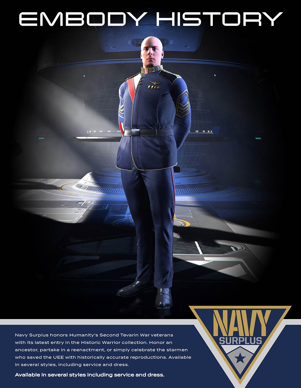 Star Citizen Navy Surplus Historic Warrior