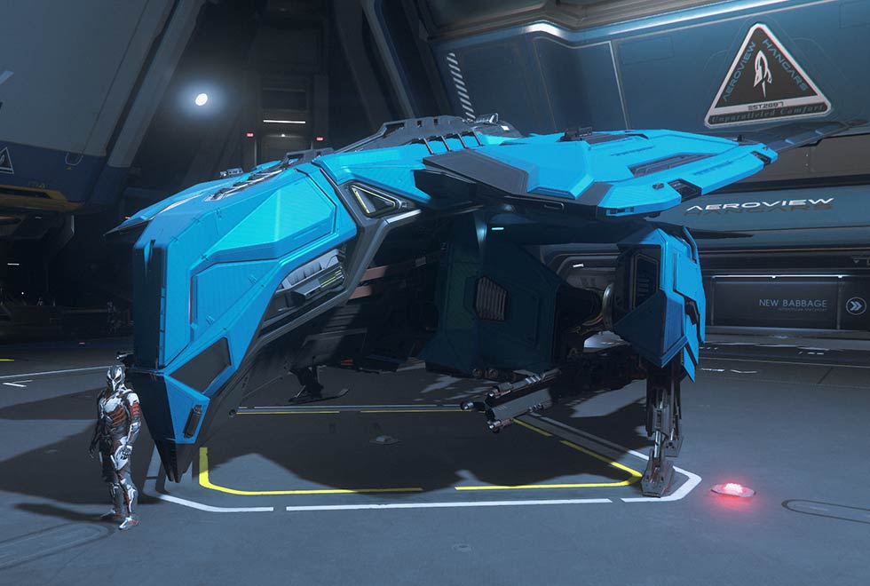 Star Citizen Talon Cobalt Skin