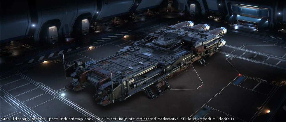 Star Citizen DRAKE Ironclad Default Paint