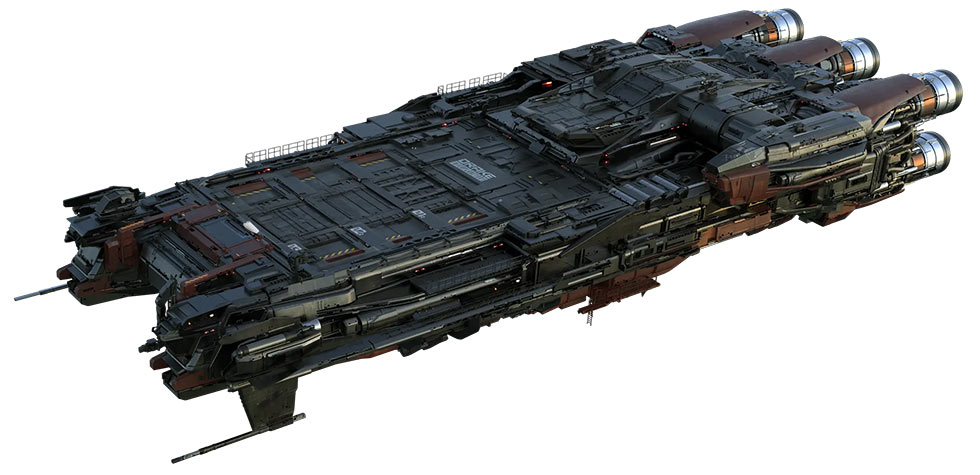 Star Citizen DRAKE Ironclad Vue Externe