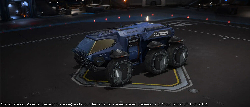 Star Citizen RSI URSA Medivac Aja Paint
