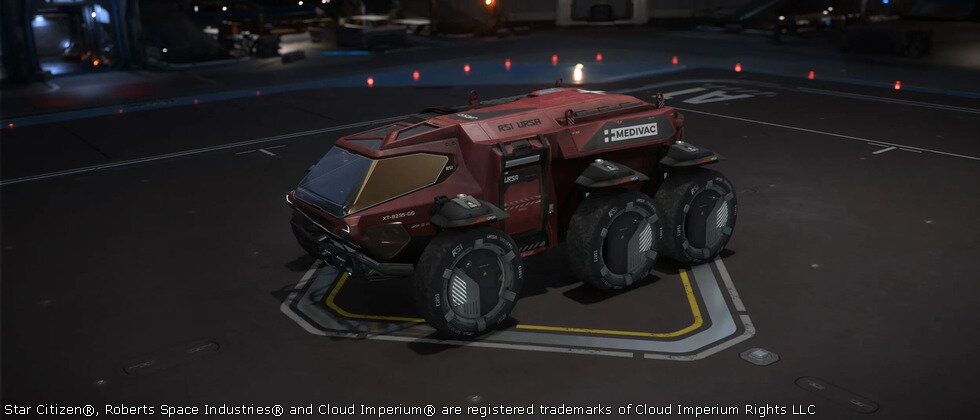 Star Citizen RSI URSA Medivac Default Paint