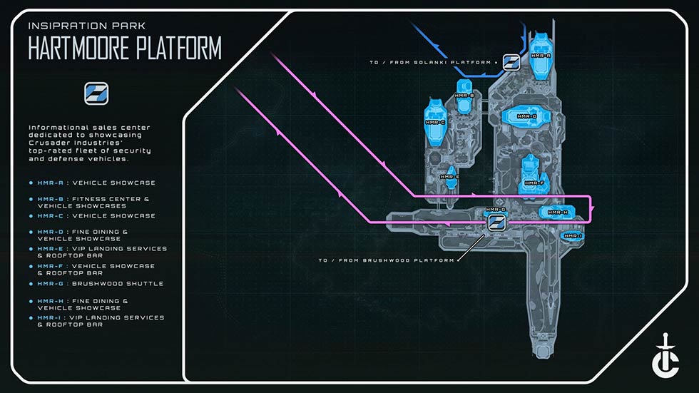 Star Citizen, Siege of Orison, Plate-forme Hartmoore