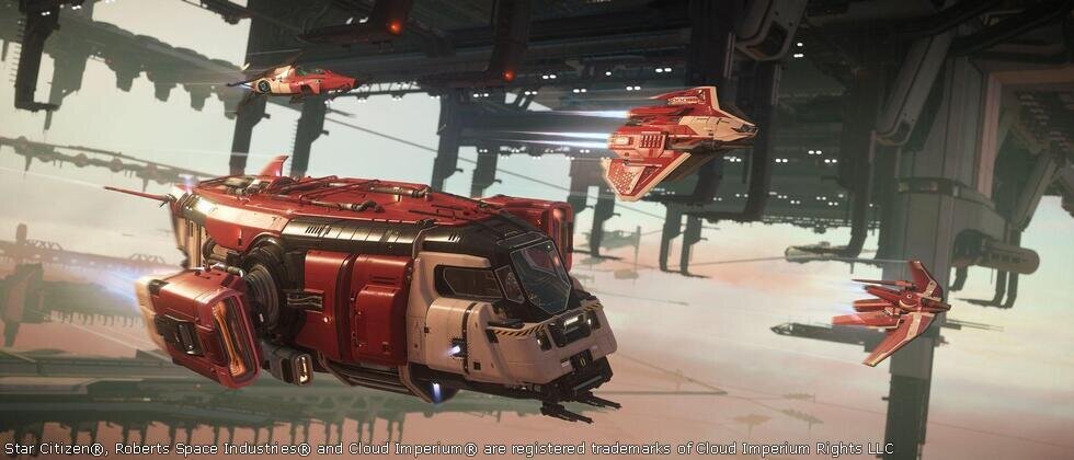 Star Citizen Crusader - Hosanna Ship Paint Pack