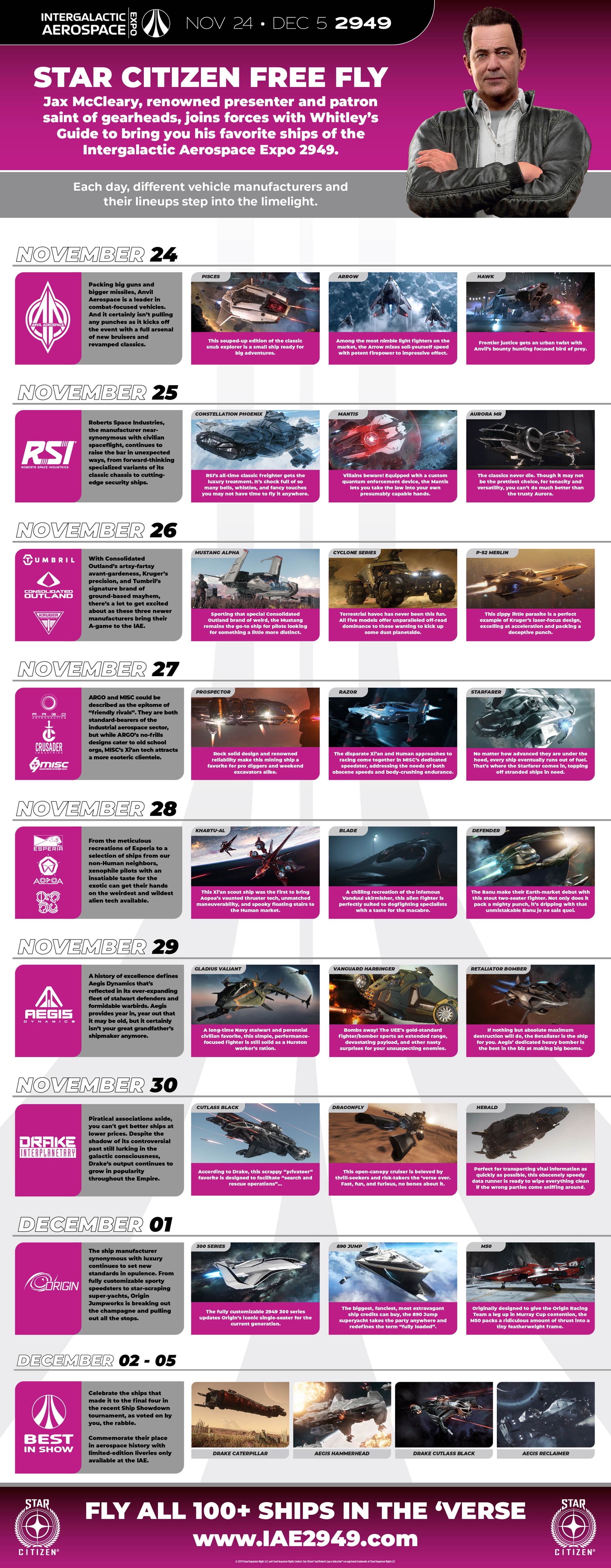 Star Citizen IAE Calendar 2949