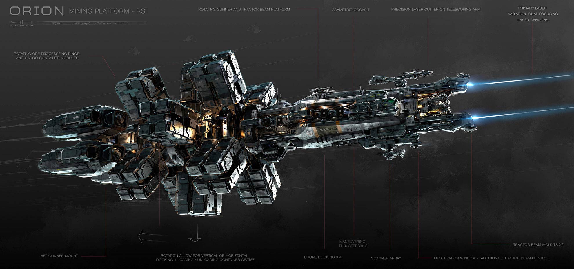 Star Citizen Plateforme Minière RSI Orion