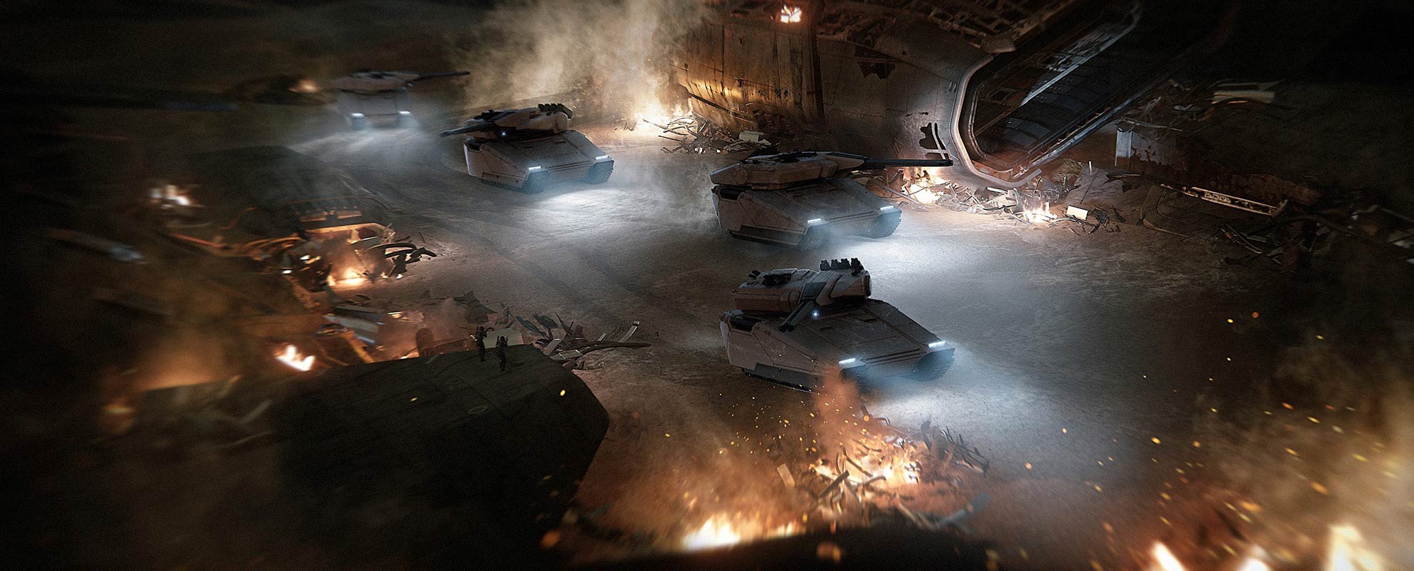 Star Citizen Tumbril Land Systems Nova Tank