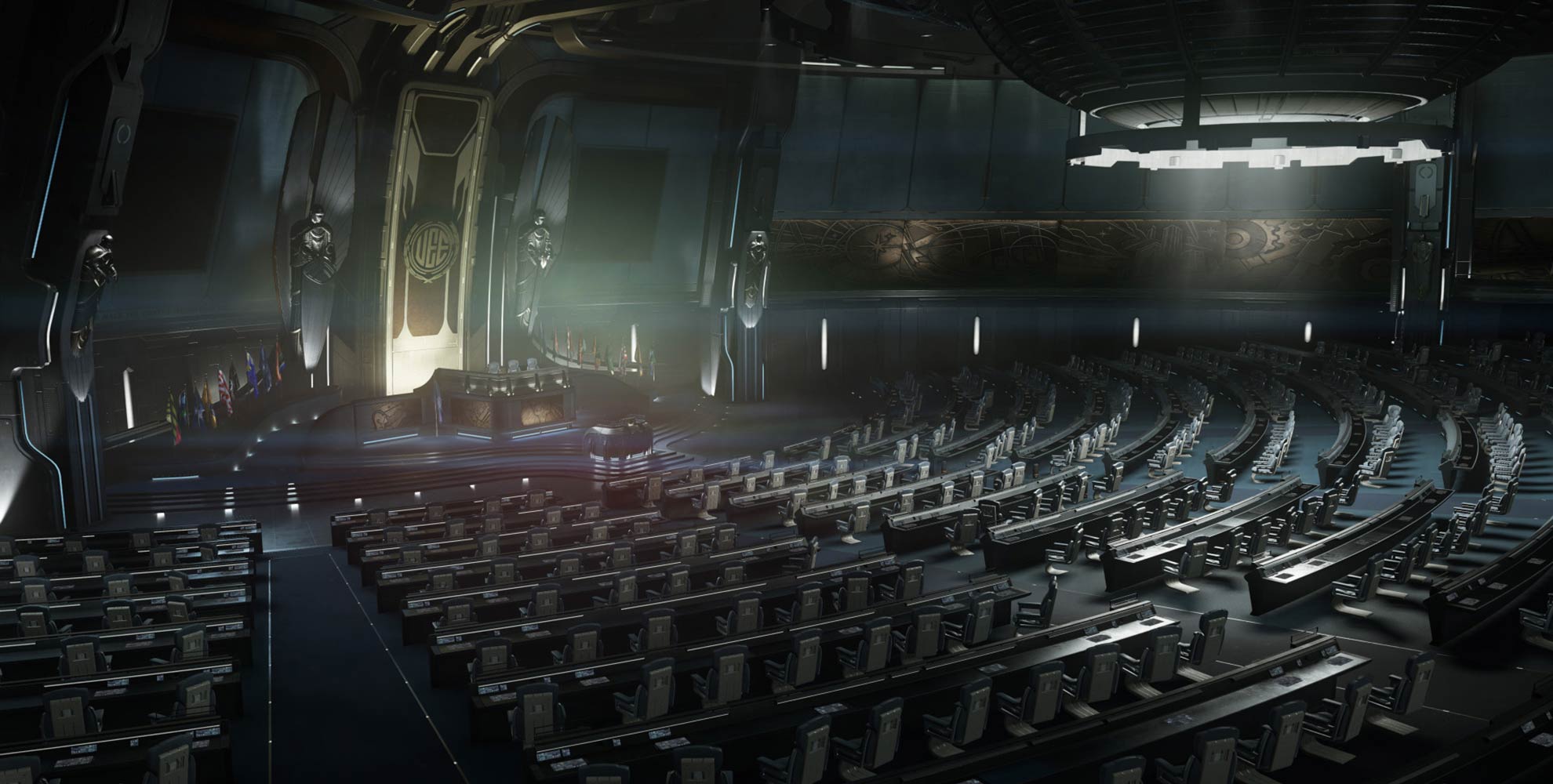 Star Citizen UEE Senate Chamber