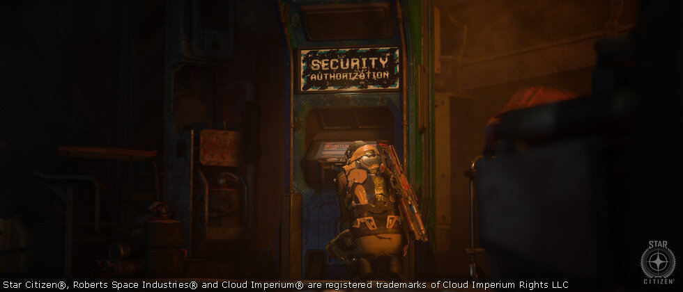 Star Citizen L'accès aux archives de sécurité est autorisé.