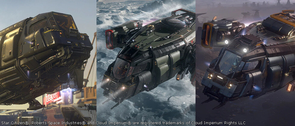 Star Citizen - Cutter, Cutter Rambler & Cutter Scout