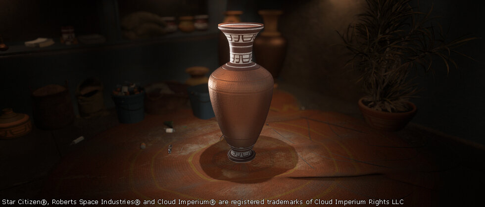 Star Citizen Vase Mya en Bronze