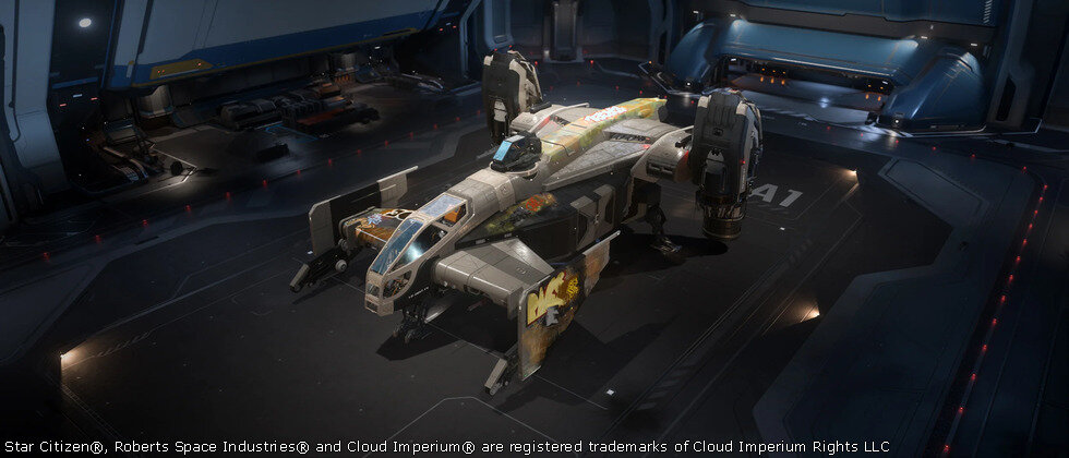 Star Citizen Peinture Dying Star pour le Cutlass