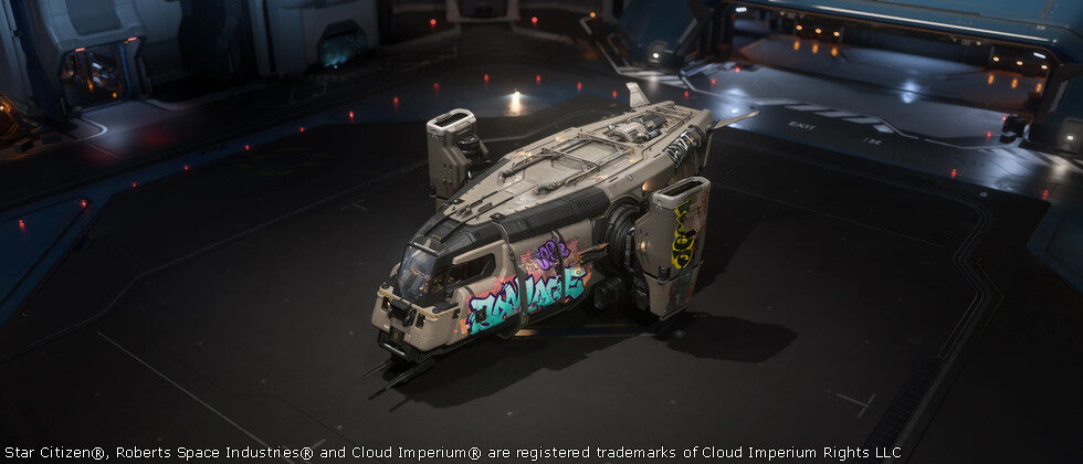 Star Citizen Peinture Dying Star pour le Cutter