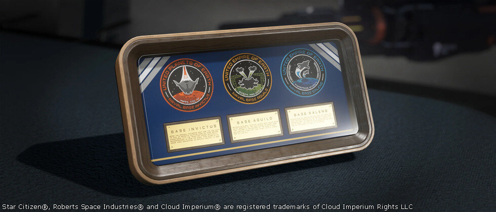 Star Citizen - Display de patchs Invictus