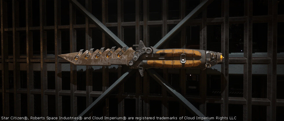 Star Citizen Couteau de combat Sawtooth 
