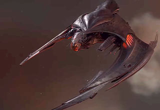 Likely Vanduul Fighter, possibly Glaive rework?