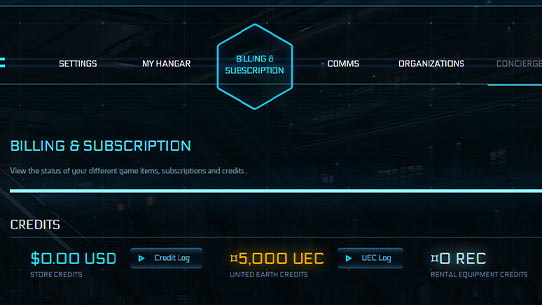 Referral Code - Star Citizen Logbook